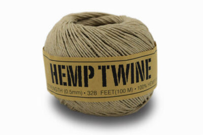 Hemp Twine, Cord Rope assorted sizes and colors and beeswax waxed