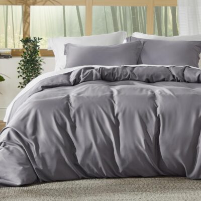 Bedsure Rayon Derived from Bamboo Duvet Cover Set