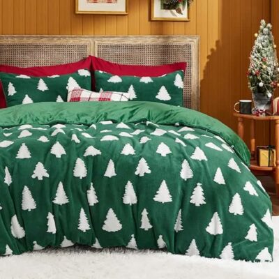 Bedsure Snowflake Comforter Set