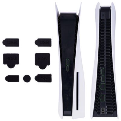 playvital Silicone Dust Plug Set for ps5 console, USB HDMI