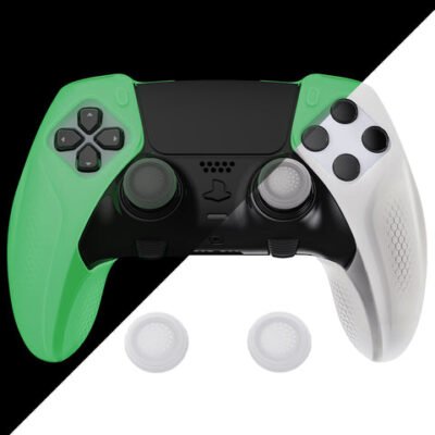 PlayVital Ninja Edition Anti-Slip Half-Covered Silicone Cov