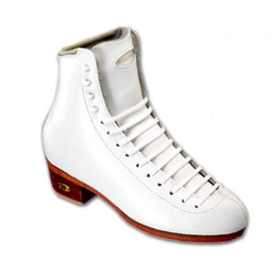 Ice Skates Riedell J32 Kids White Size 4 B/A W/Blade (refurbished)
