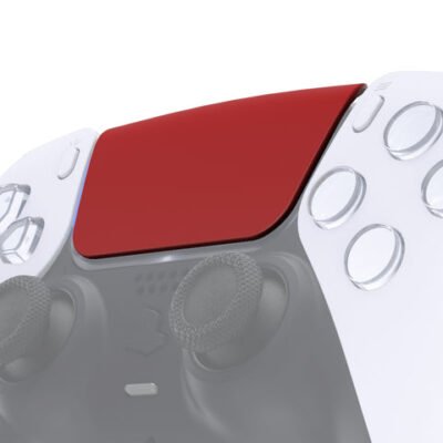 eXtremeRate Passion Red Replacement Touchpad Cover Compatib