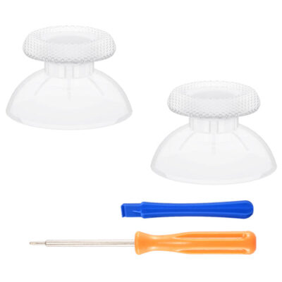 eXtremeRate Clear Replacement Thumbsticks for PS5 Controlle