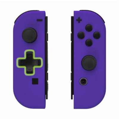 eXtremeRate Purple Joycon Handheld Controller Housing (D-Pa