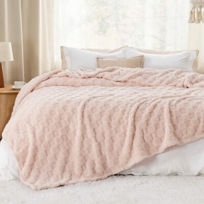 Jacquard Shaggy Sherpa Blanket