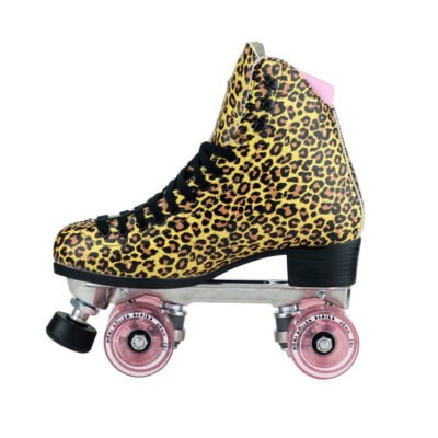Riedell Quad Roller Skates - Jungle Leopard