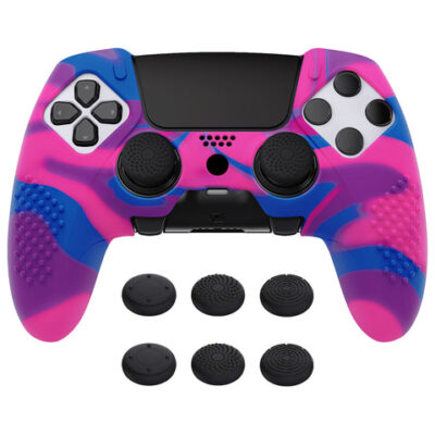 PlayVital 3D Studded Edition Anti-Slip Silicone Cover Case