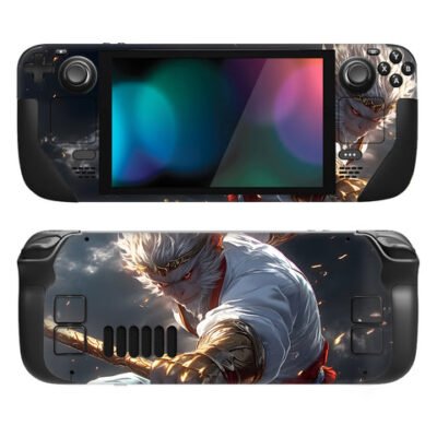 PlayVital Full Set Protective Skin Decal for Steam Deck LCD