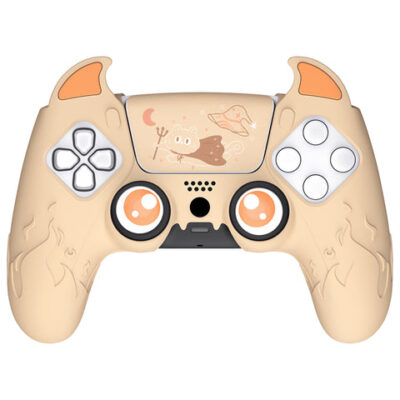 PlayVital Cute Demon Controller Silicone Case Compatible Wi