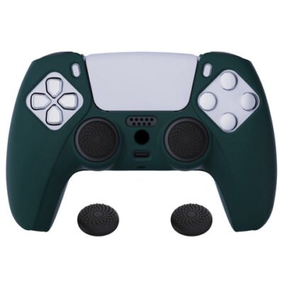 PlayVital Racing Green Pure Series Anti-Slip Silicone Cover