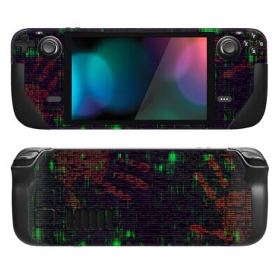 PlayVital Full Set Protective Skin Decal for Steam Deck LCD