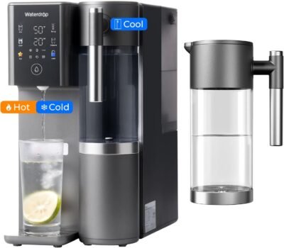 Waterdrop A2 Reverse Osmosis Hot Cold Water Dispenser With Replacement Pitcher Combo