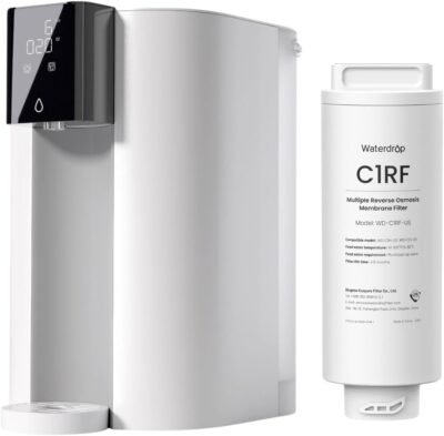 Waterdrop C1S Countertop CoreRO System With Replacement Filter Combo