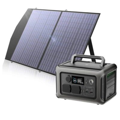 ALLPOWERS Solar Generator Kit 600W (R600  SP027 100W Solar Panel)