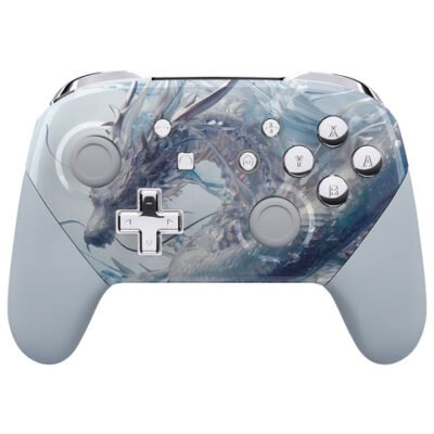 eXtremeRate Crystal Dragon Faceplate Backplate Handles for