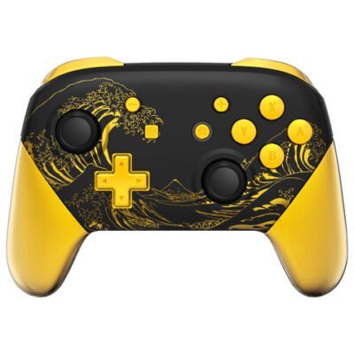 eXtremeRate The Great GOLDEN Wave Off Kanagawa - Black Face