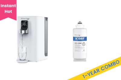 K19-H Instant Hot Countertop RO System With An Extra One-Year Filter Combo