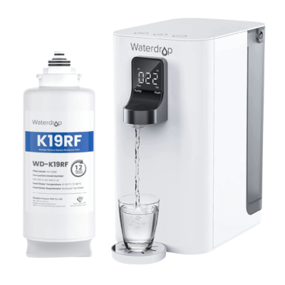 K19 Countertop RO Water Filter With Extra Plus A K19RF Filter - Waterdrop K19