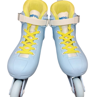 Impala Lightspeed Inline Roller Skate - Sky Blue/Yellow (Refurbished, Size 6)