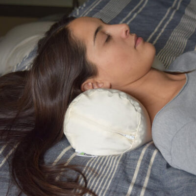 Neck Roll Pillow - Buckwheat or Millet hulls, Organic WheatDreamz