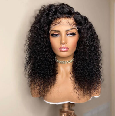 Premium Wig - Dazzling Curls Small Volume Front Lace Wig