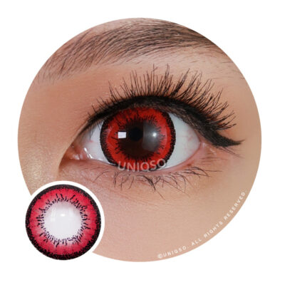 Western Eyes Dolly Red (1 Lens/Pack)