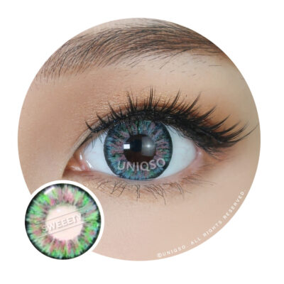 Western Eyes Bella 4 Tones Green Blue (1 Lens/Pack)