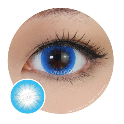 Western Eyes Bubble Blue (1 Lens/Pack)