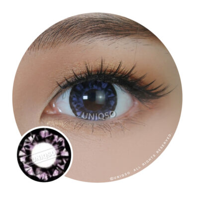 Western Eyes Diamond 2 Tones Violet (1 Lens/Pack)