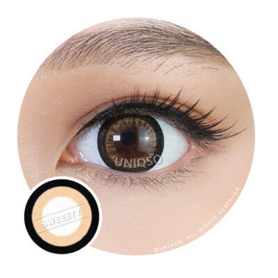 Western Eyes Sugar Candy Brown (1 Lens/Pack)