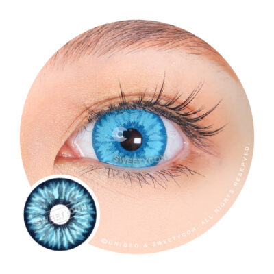 Sweety Crazy Mini Sclera Elf Blue (1 Lens/Pack)