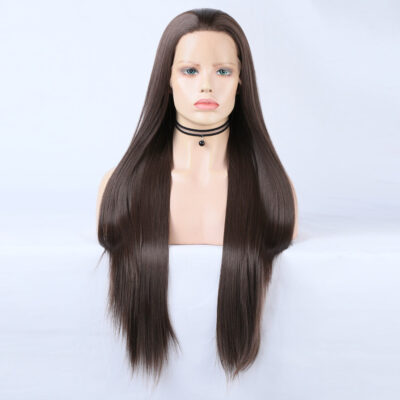 Smooth Petals Long Hair Front Lace Wig