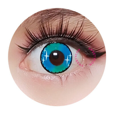 Sweety Colorful Fruit Admiral Blue (1 Lens/Pack)