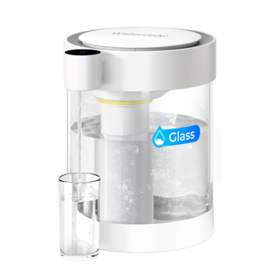 WD-ED12W Glass Electric Water Filter Dispenser - Instant Filtration For Soft Water