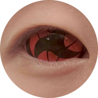 Sweety Sclera Contacts Sharingan (1 Lens/Pack)