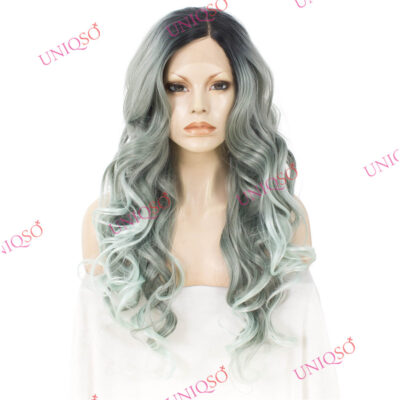 Premium Wig - Reverse Balayage Grey Wig