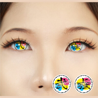 Demon Slayer Douma Eye Contacts - Limited Edition (2 Lenses/Pack)