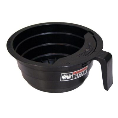 Bunn Filter Basket - 12-Cup Round - Black Plastic - Commercial [20583.0003]