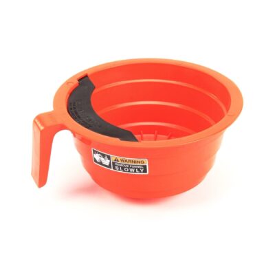 Bunn Filter Basket - 12-Cup Round - Orange Plastic - Commercial [20583.0006]