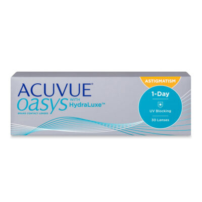 1-Day Acuvue Oasys With Hydraluxe For Astigmatism (30 Lenses/Pack)