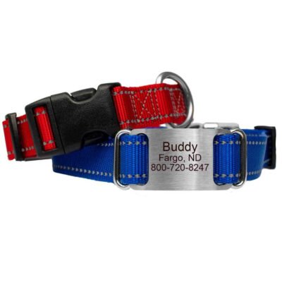 Reflective Nylon ScruffTag Collar
