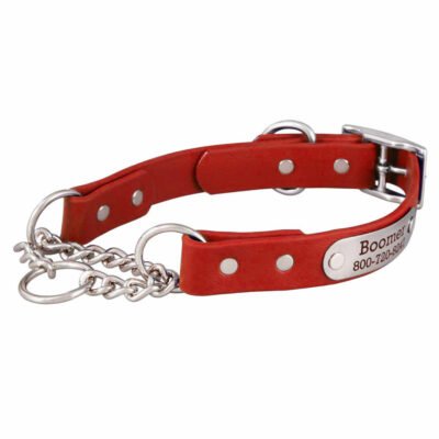 Waterproof Chain Martingale NamePlate Collar
