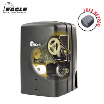 Eagle 2000 DM Dual 1/2 HP Fail-Secure Slide Gate Operators (Crank to Open) Gate Opener