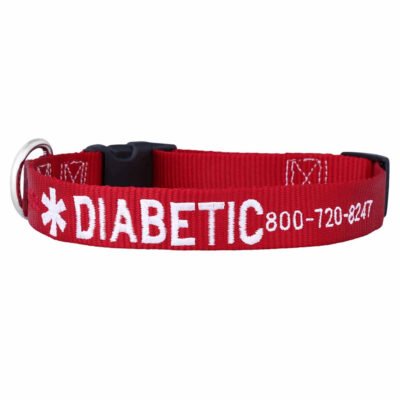 Custom Embroidered Medical Alert Collar