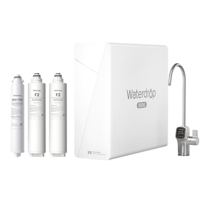 Waterdrop X8 Reverse Osmosis System With Replacement Filter Combo