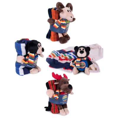 Pendleton Blanket & Camp Pal Squeak Toy Gift Set