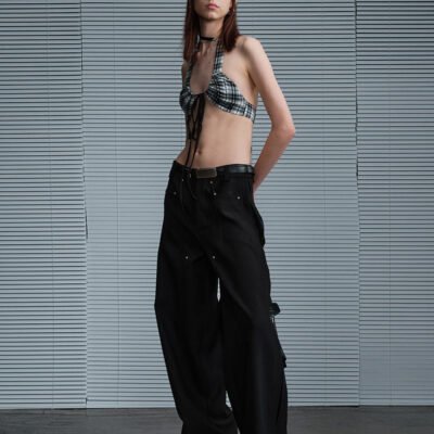MUKTANK x MODULER Plaid Bustier