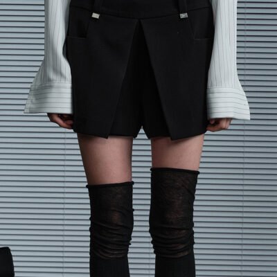 MUKTANK X MODULER Faux Two-piece Shorts
