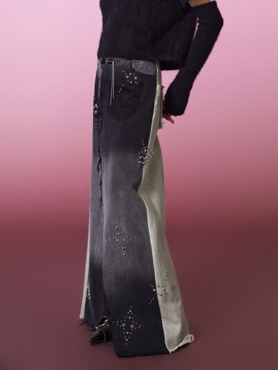 MUKZIN New style Spliced Loose Comfortable Skirt